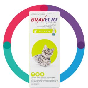 Bravecto® Spot On for Cats Small 1.2–2.8 kg - bravectorewards-com